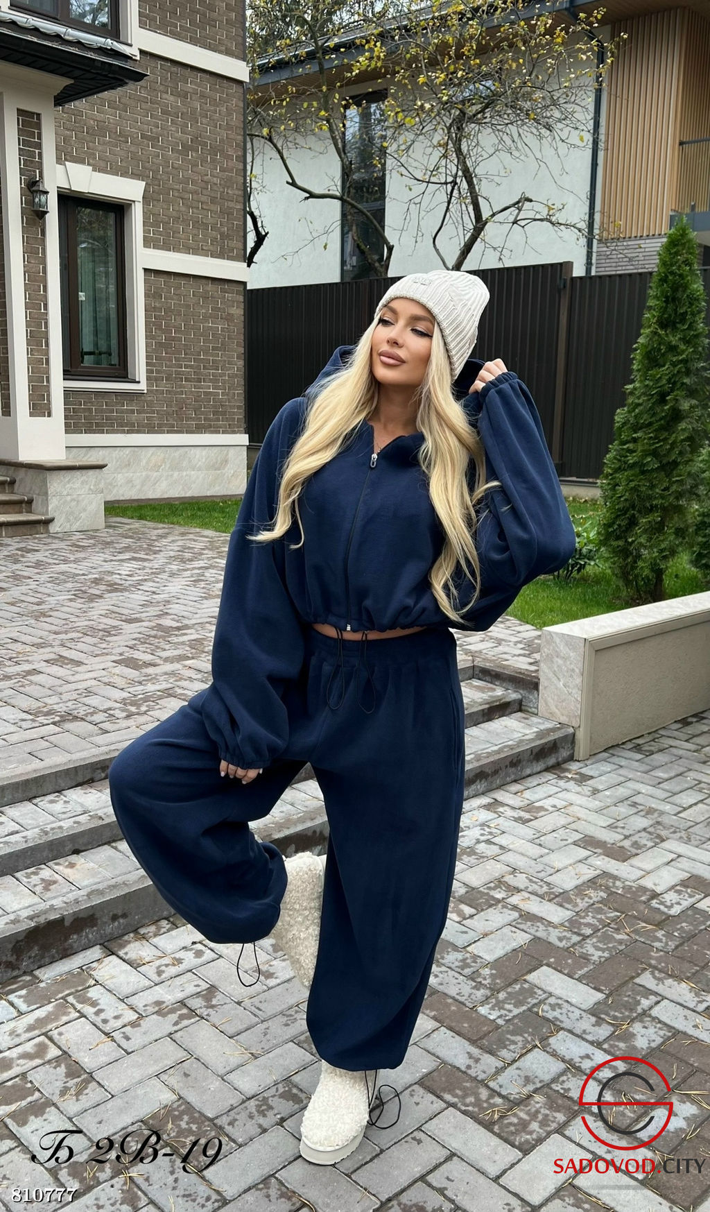 Костюм женский из двухстороннего флиса - Bruno фото 2