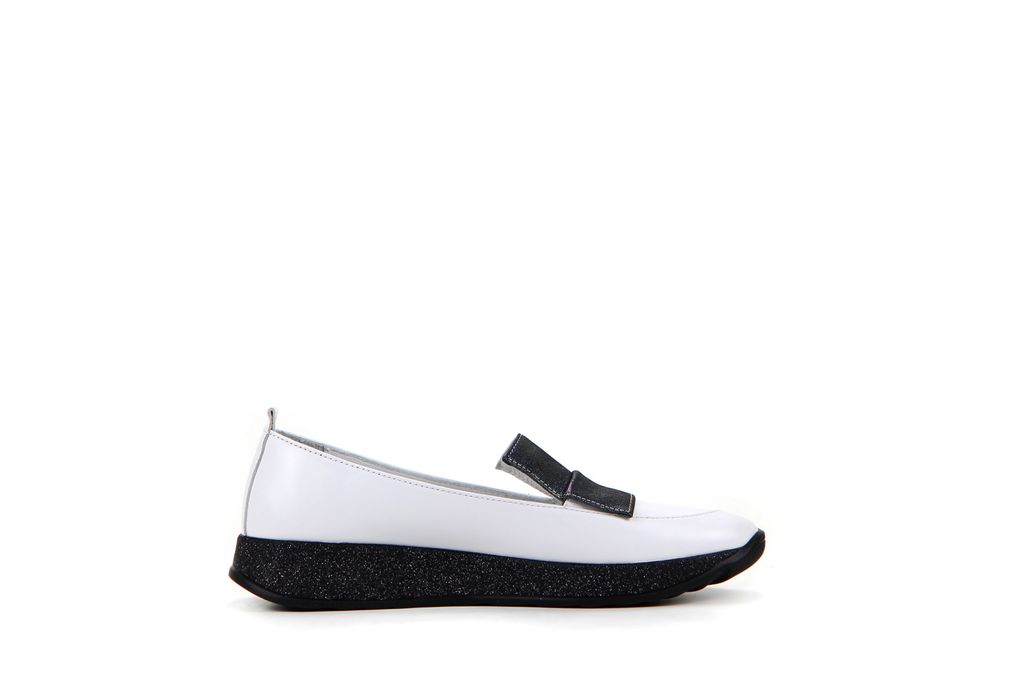 Лоферы EDART 118.157 bl. white фото 5