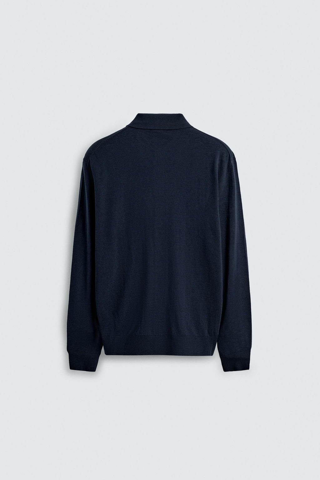 WOOL BLEND KNIT POLO SHIRT - Zara фото 16