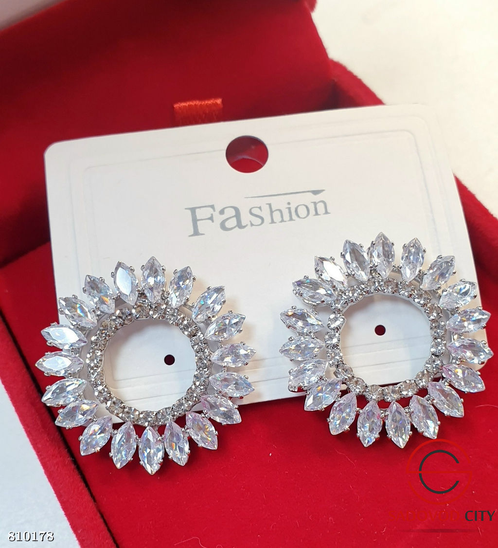 Серьги с кубическим цирконием - Bruno фото 7