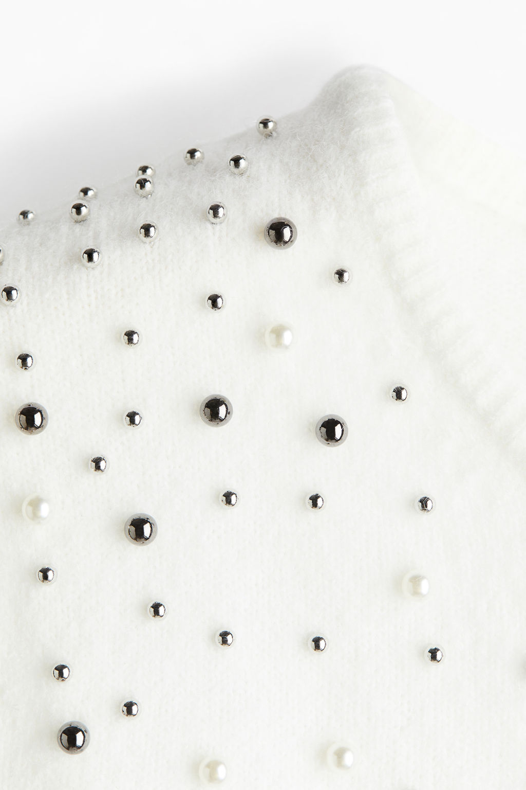Top en punto fino con detalles decorativos - H&m фото 8