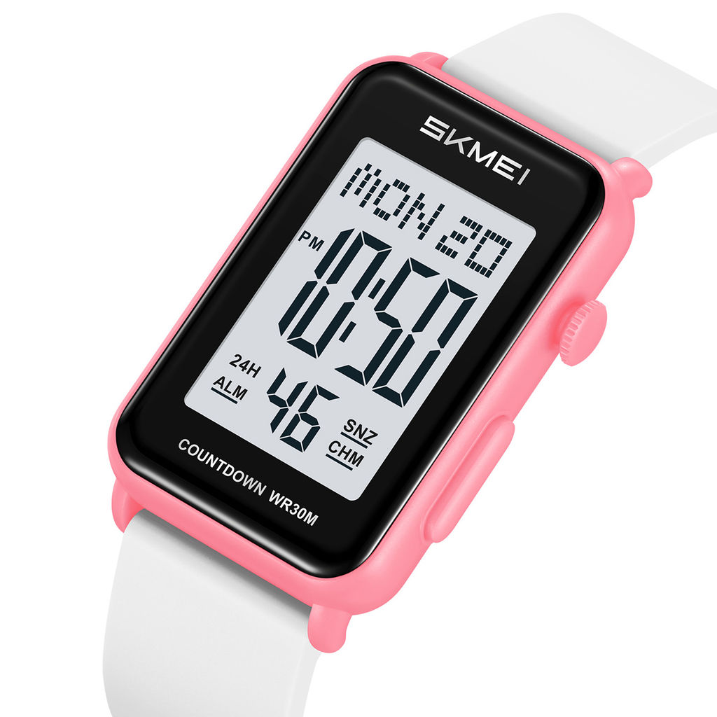 Часы наручные Skmei женские кварцевые 2647pink-white