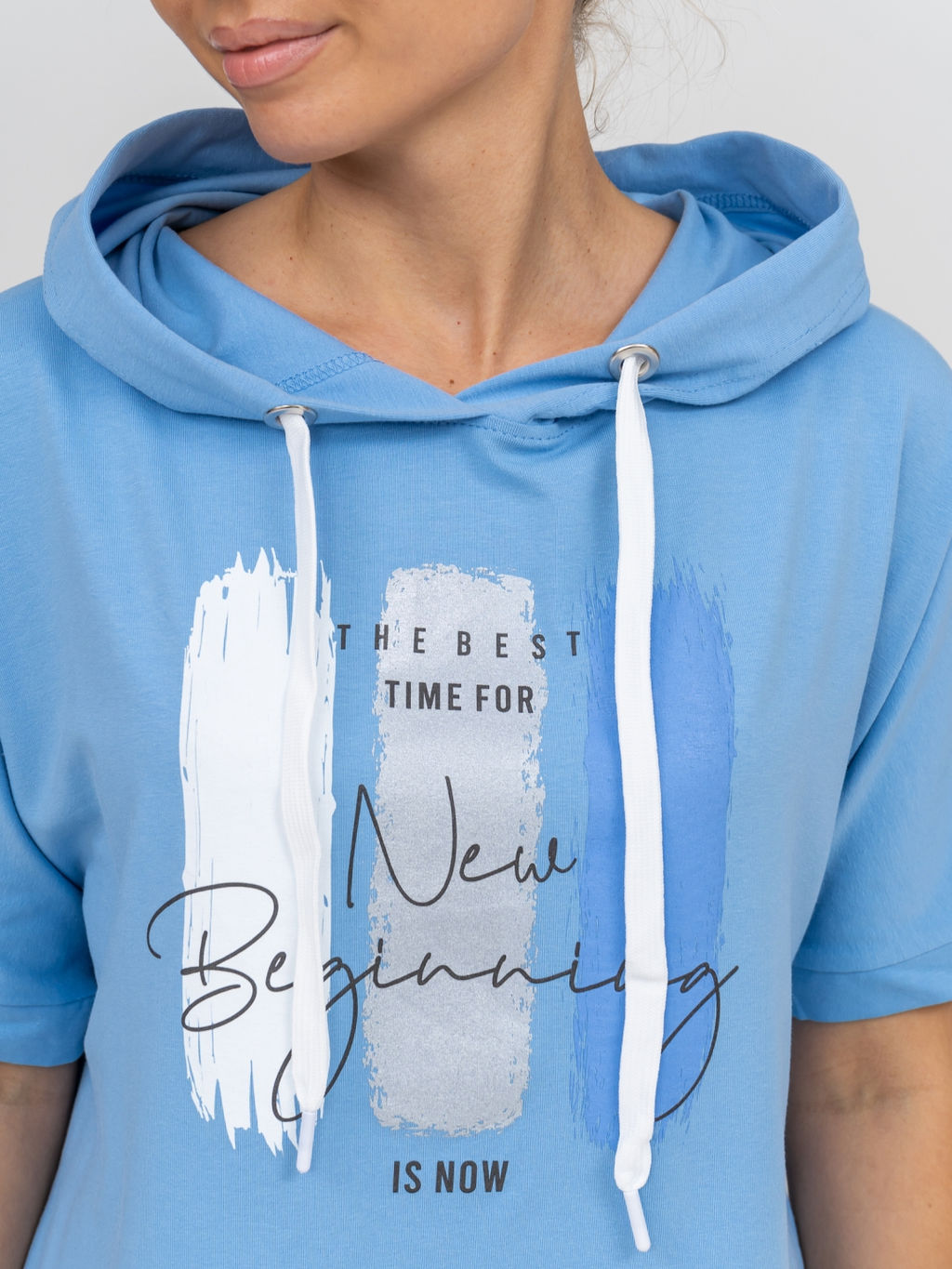 940 Футболка "Голубой"