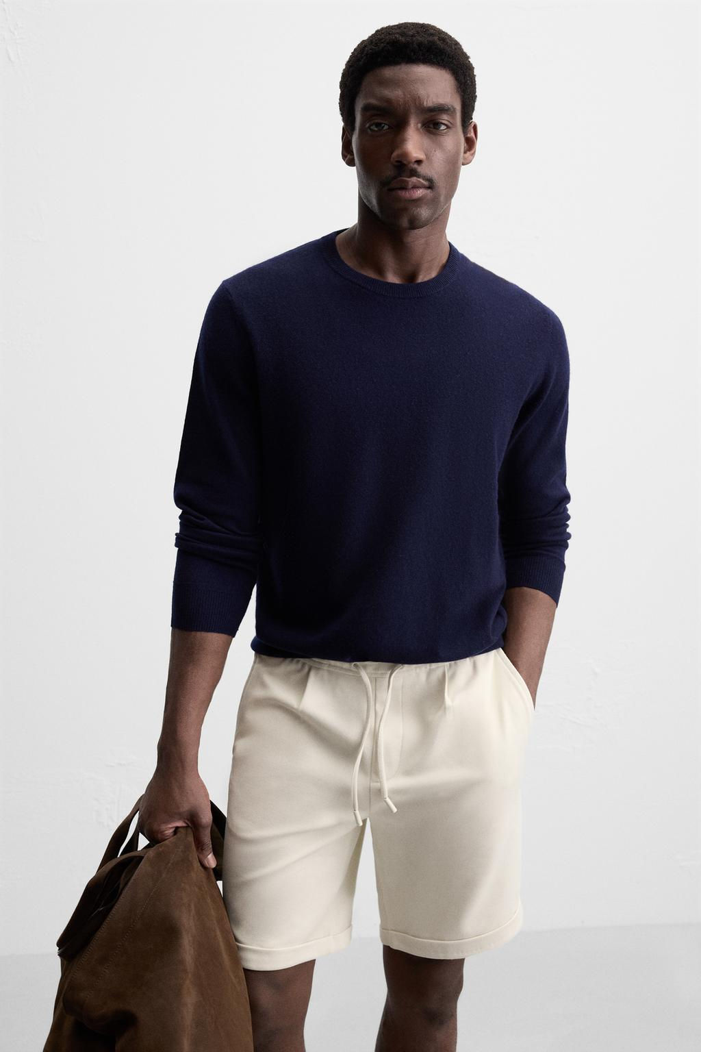 COMFORTABLE REGULAR FIT BERMUDA SHORTS - Zara фото 16