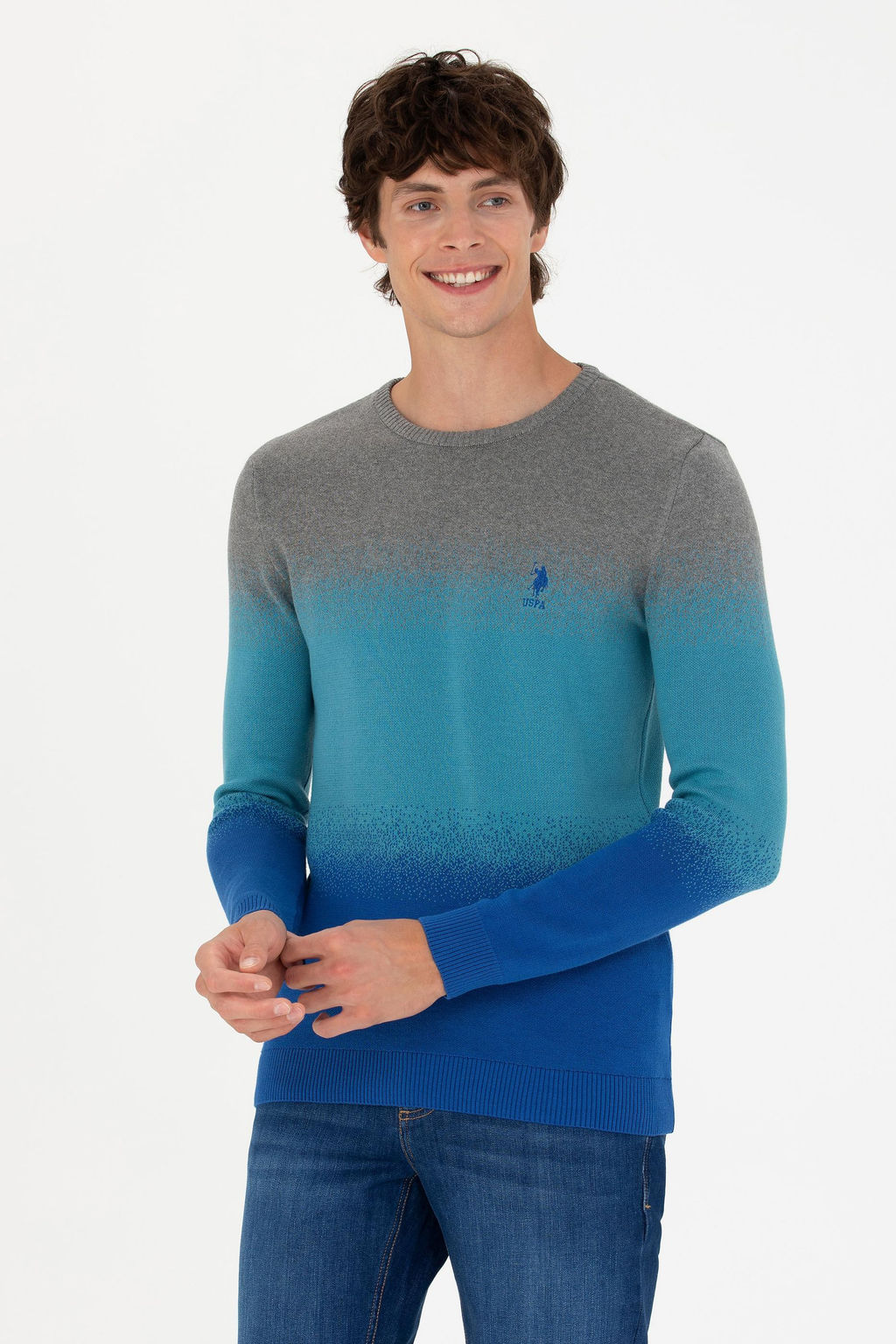 Мужской свитер Сакс Неожиданная скидка в корзине - U.s. polo assn фото 8
