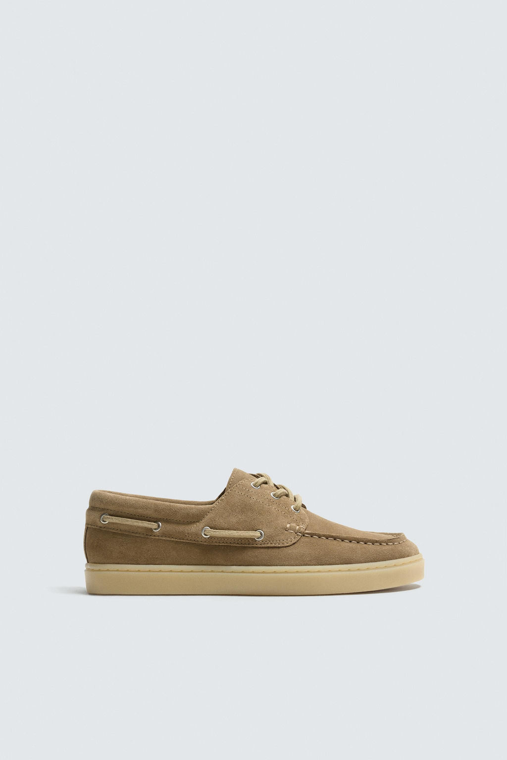 ZAPATO N?UTICO PIEL / Beige - Zara фото 4