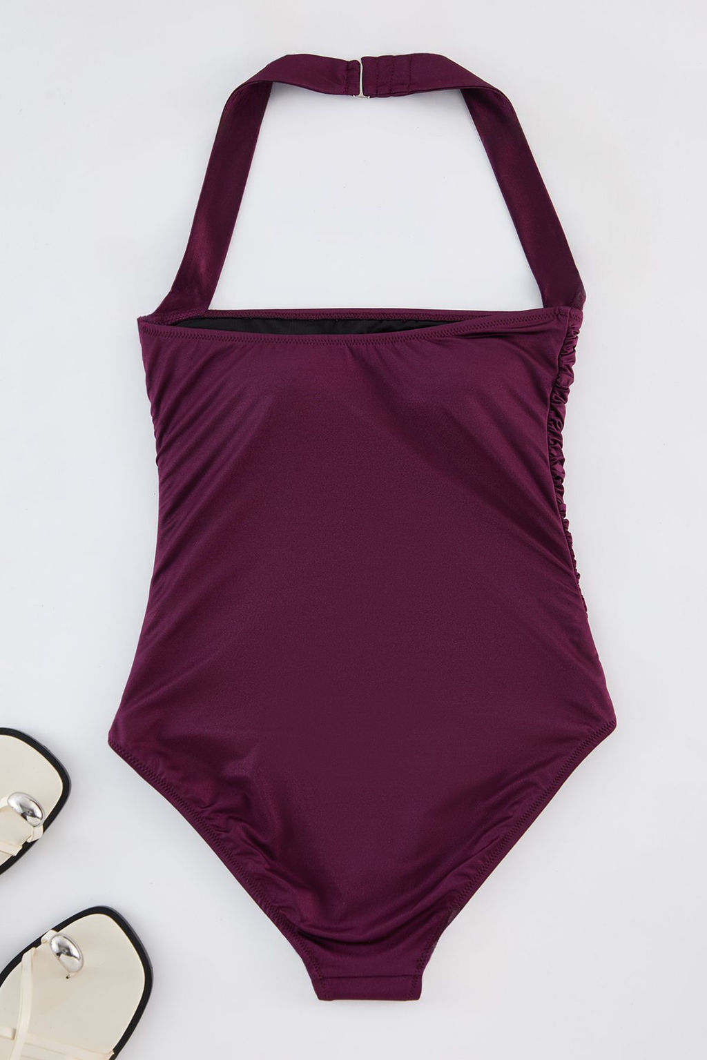 TRENDYOLMILLA Murdum Straplez Drapeli Regular Mayo TBESS25MA00043 фото 15