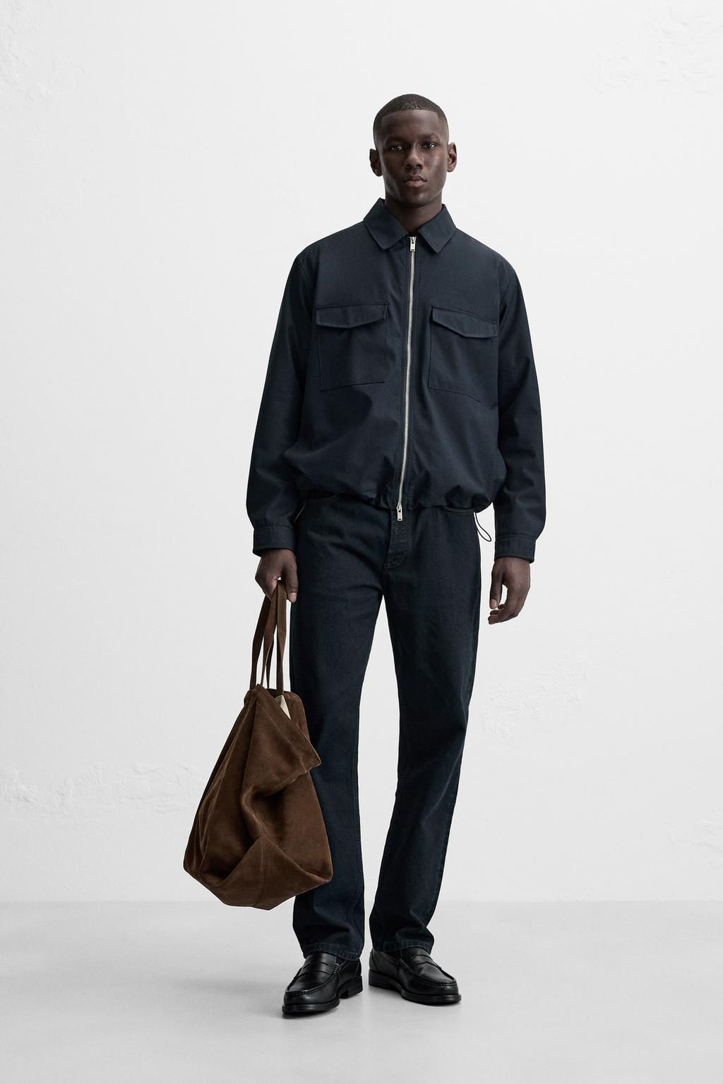 PADDED REGULAR FIT OVERSHIRT - Zara фото 9