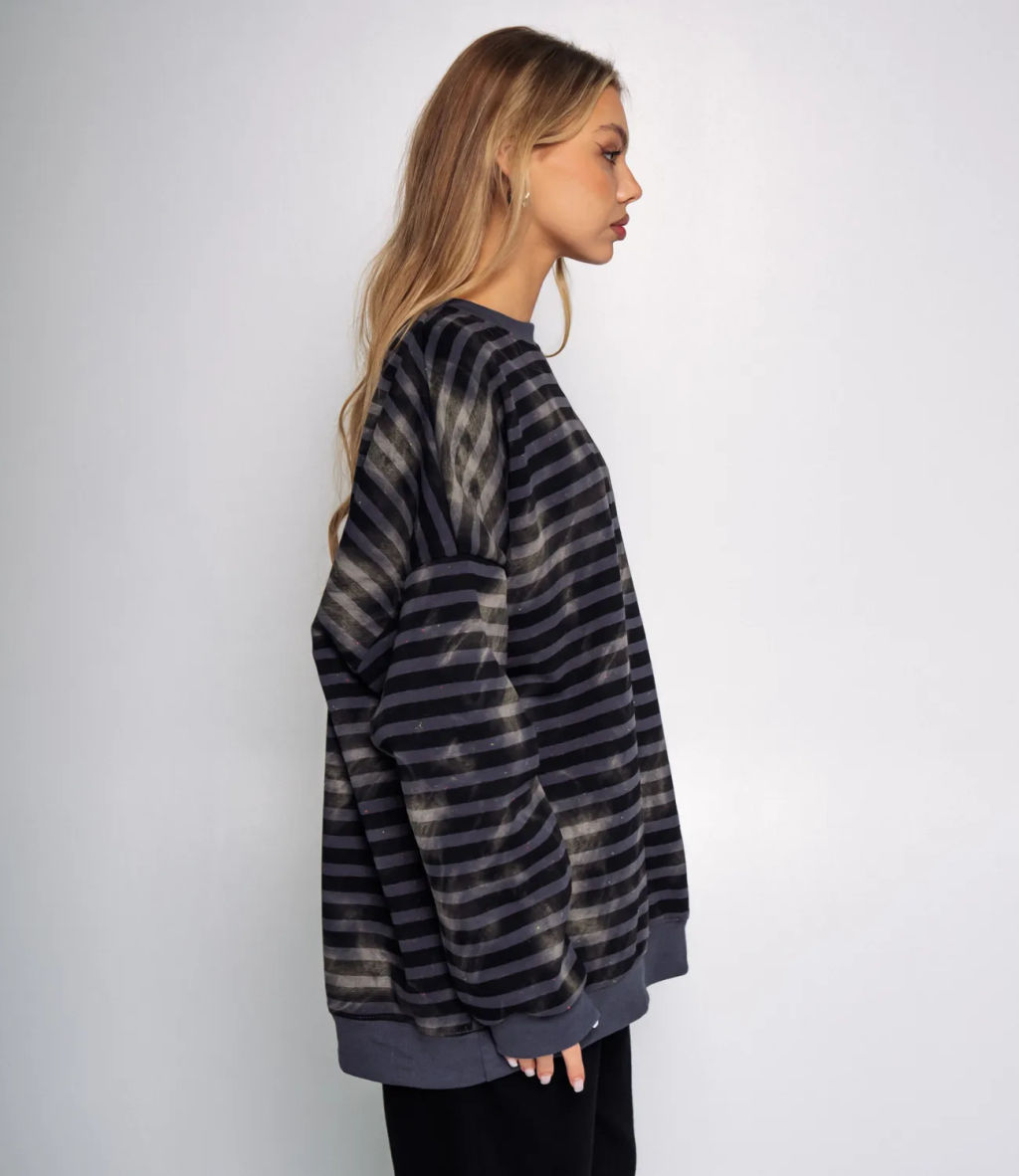 Свитшот #КТ8160, серый