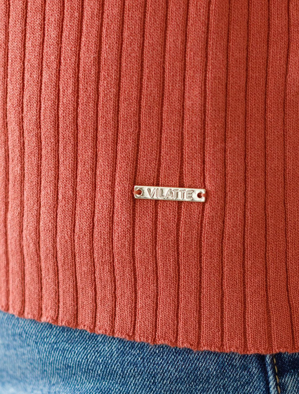 D39.337 Джемпер женский терракотовый