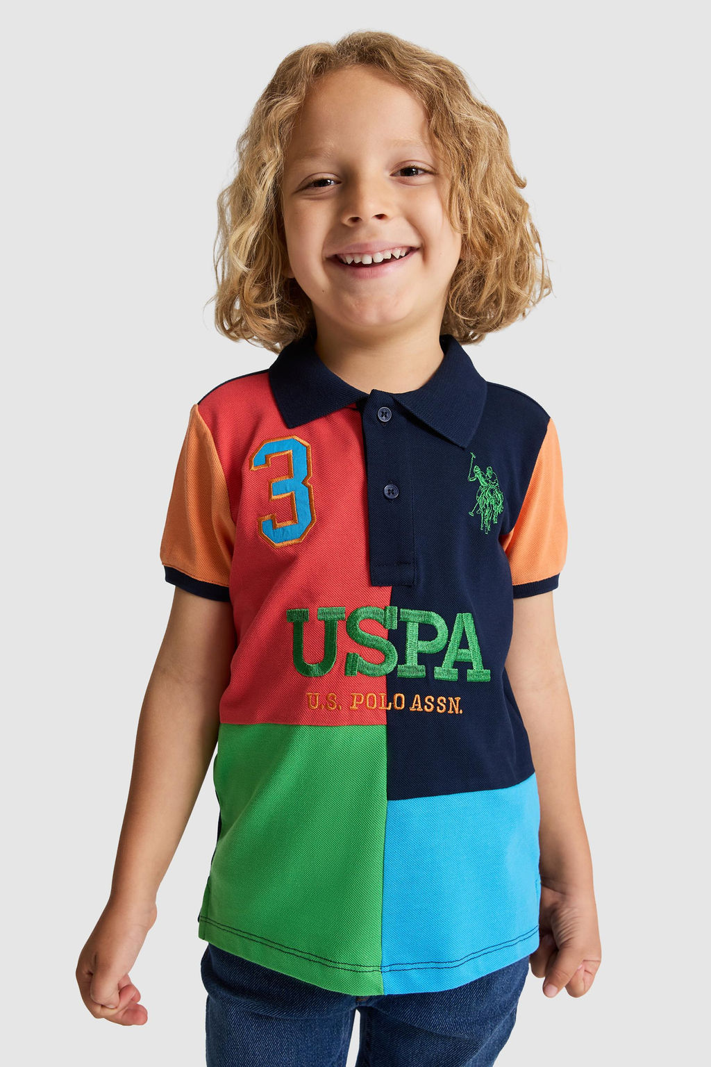Erkek _ocuk Lacivert Polo Yaka Ti__rt
