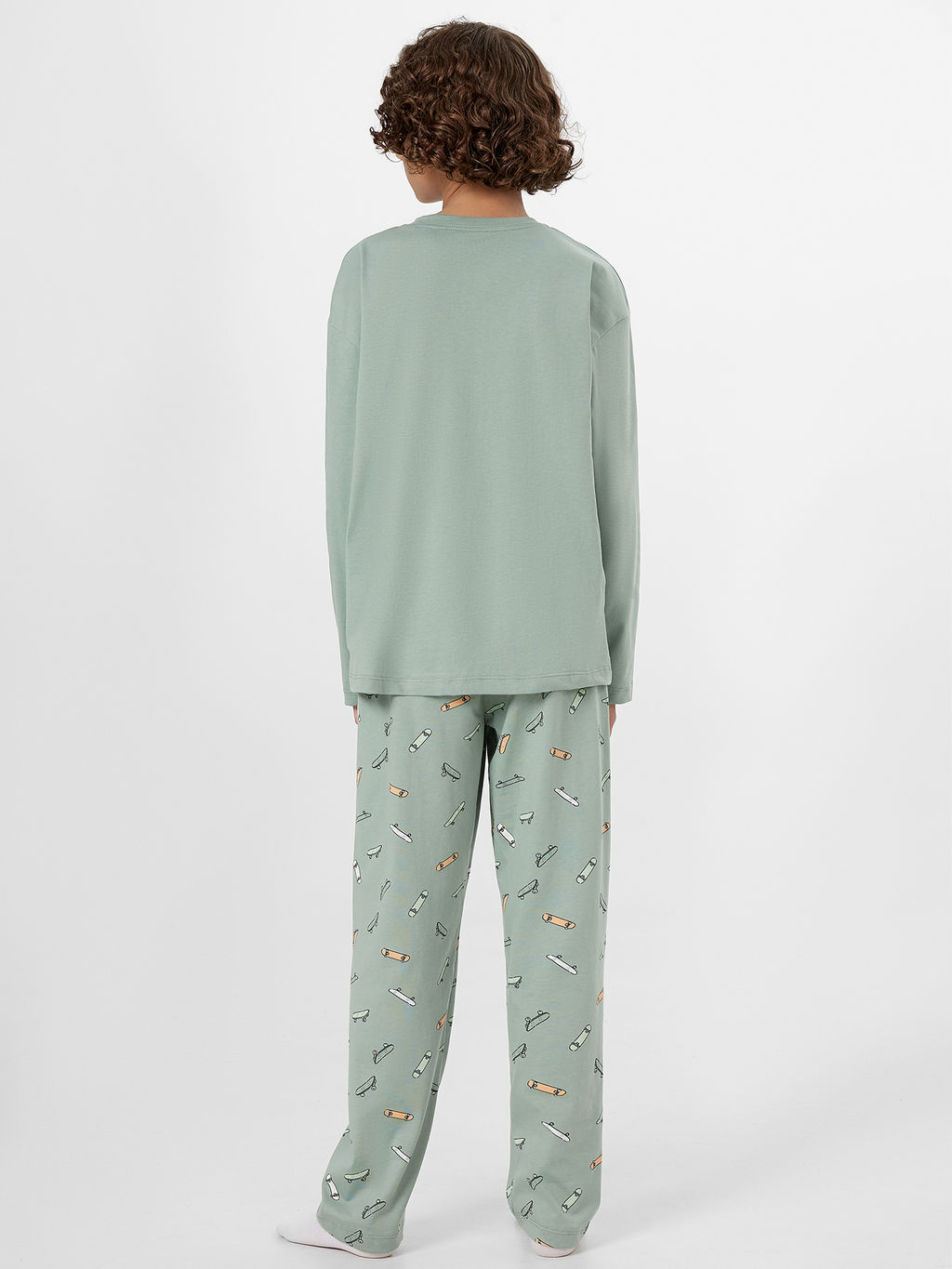 Комплект для мальчиков зеленый с надписью Real skater - Mark formelle фото 2