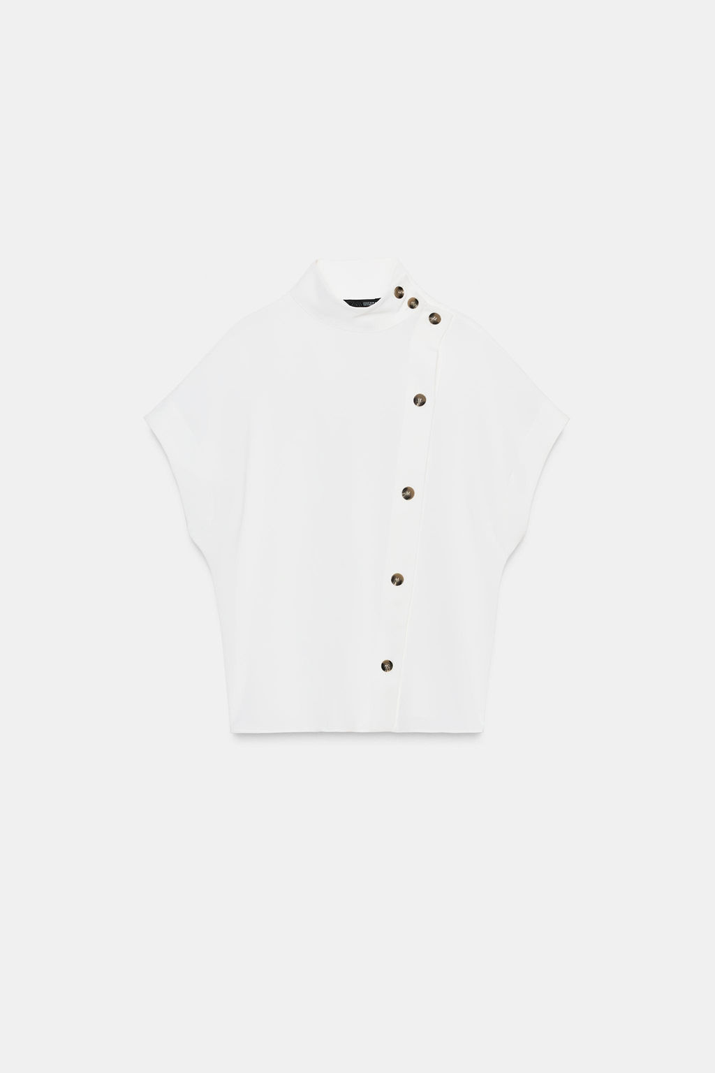 SHIRT WITH CONTRAST BUTTONS - Zara фото 7