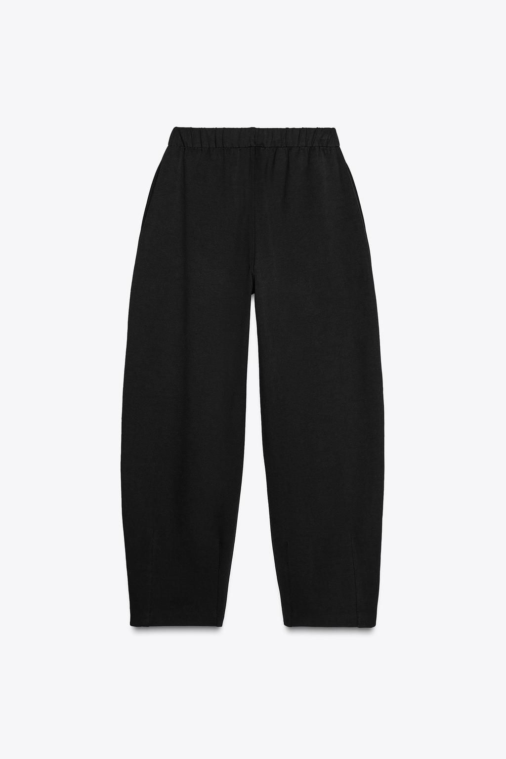 INTERLOCK COCOON TROUSERS - Zara фото 7