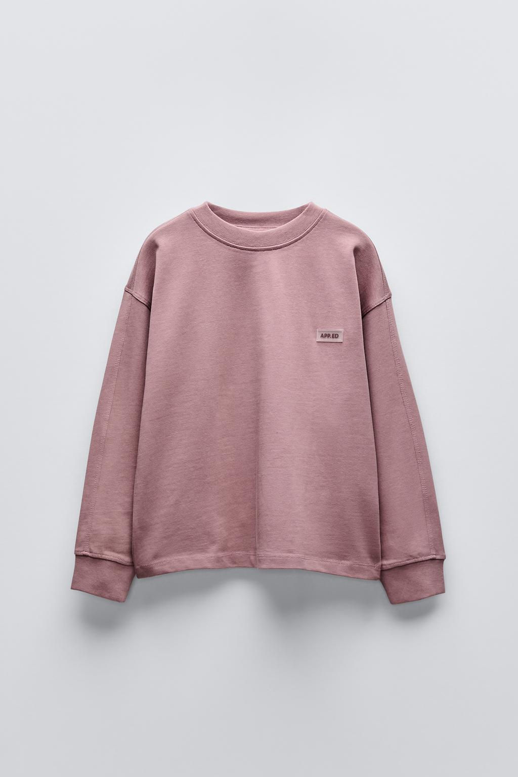 HEAVY JERSEY LABEL T-SHIRT - Zara фото 11