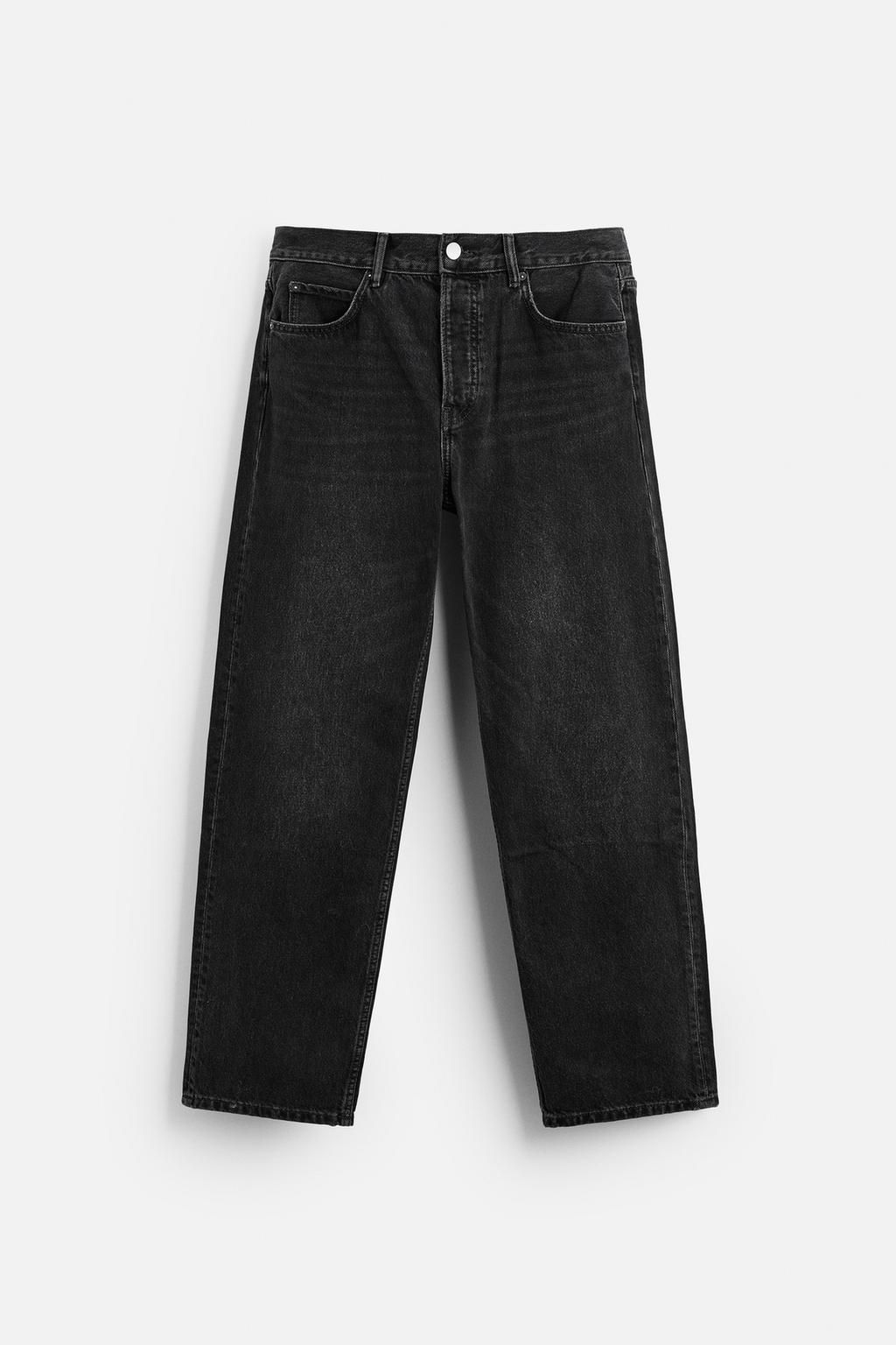 STRAIGHT-FIT REGULAR JEANS - Zara фото 34