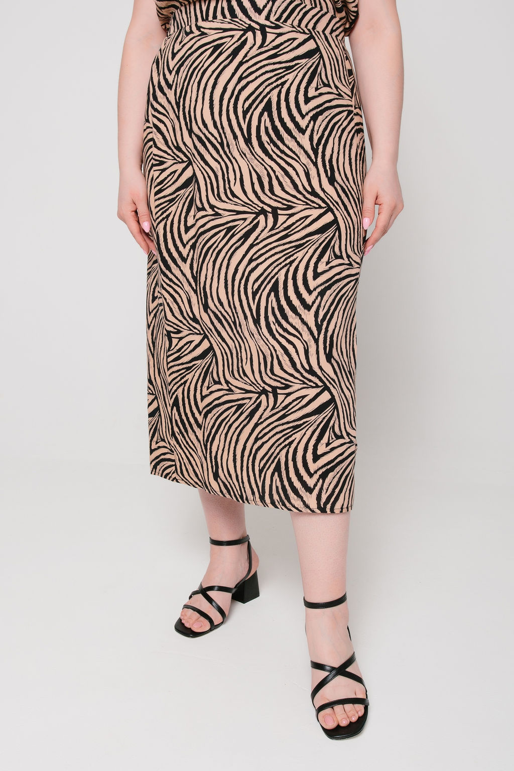 штапель 100% вискоза юбка - Prima linea фото 7