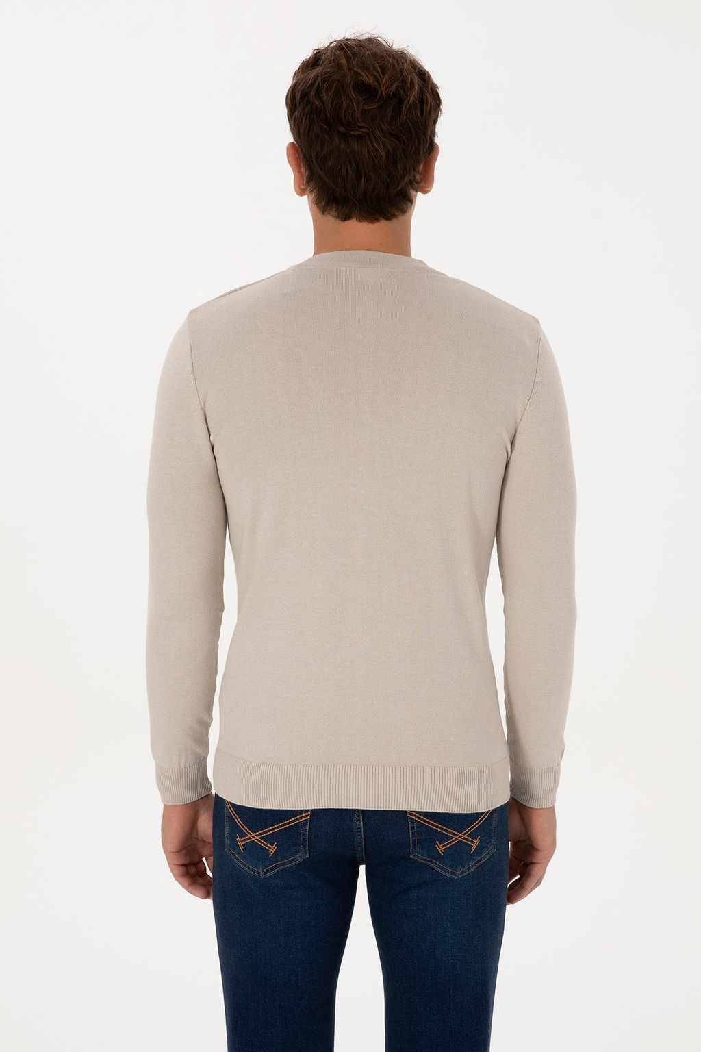 Erkek Ta_ Melanj Basic Triko H_rka - U.s. polo assn фото 5