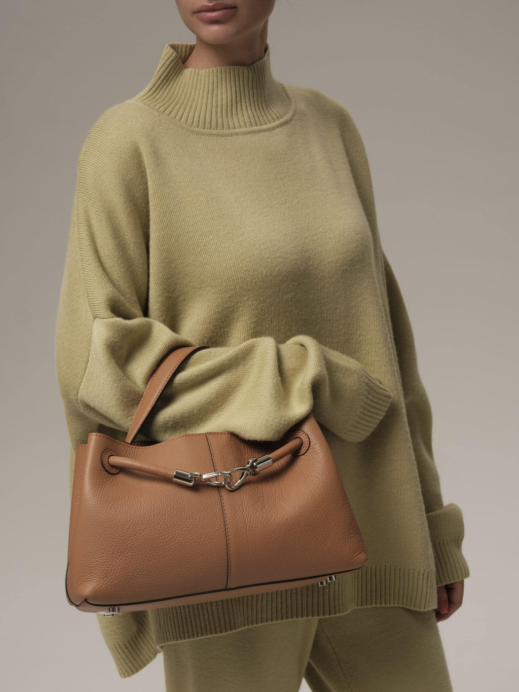 Сумка Ties DBR 31185 коричневый лист  фото 9