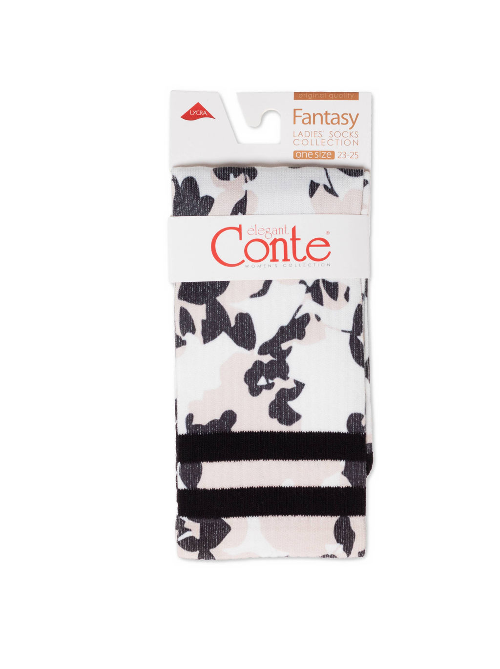 Цена за 2 пары. Носки Классические CONTE Носки женские FANTASY бежевый - Conte elegant фото 4