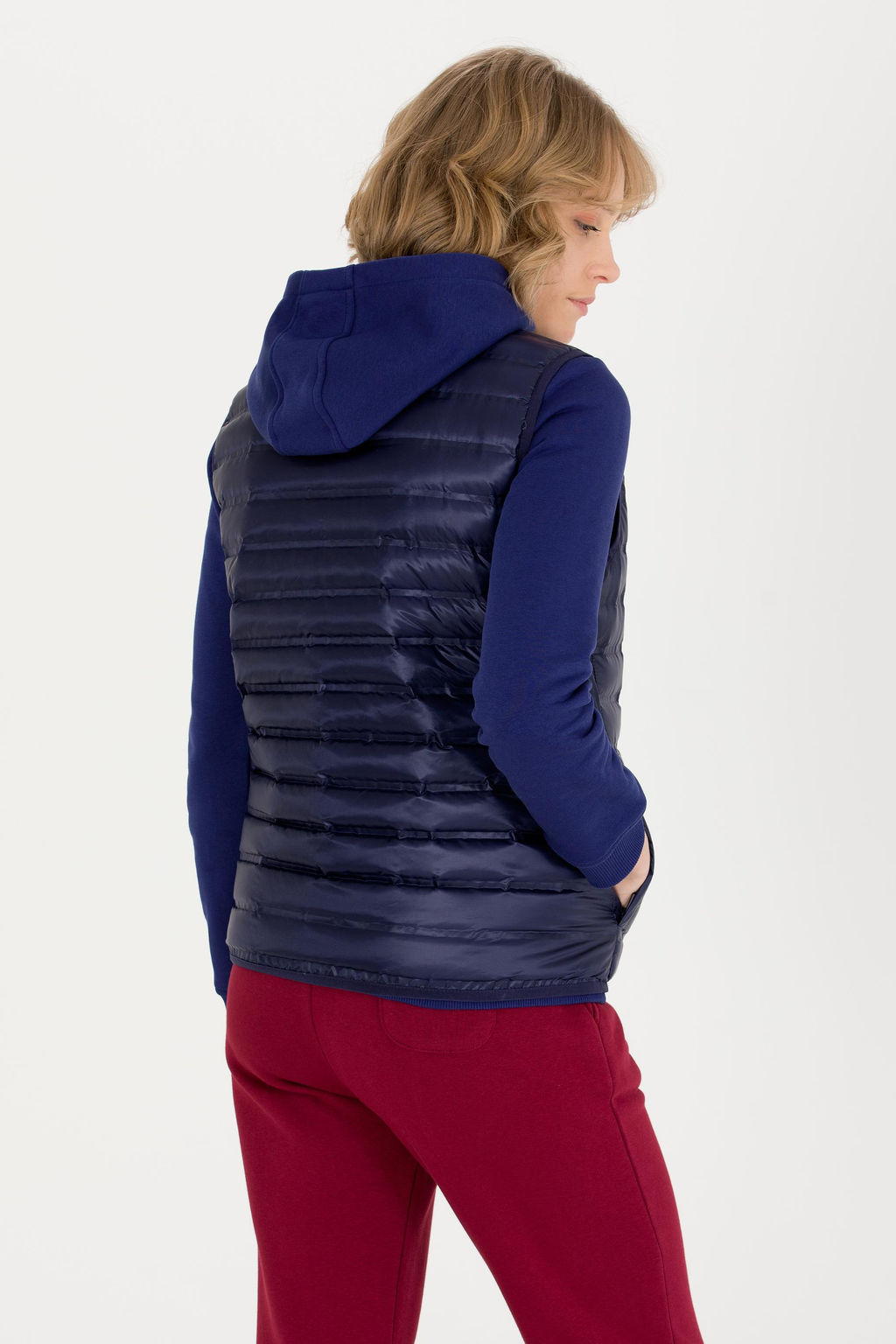 U. S. Polo Assn Женский темно-синий жилет - U.s. polo assn фото 5