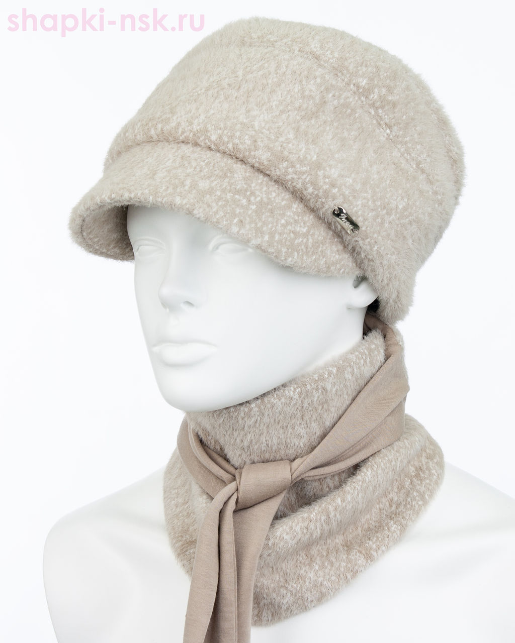 Грета Комплект (кепка+бактус) (57-59)