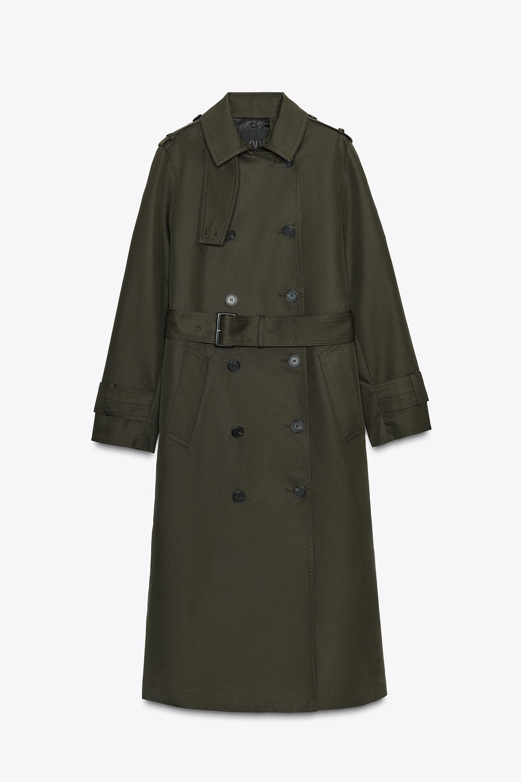 WATER REPELLENT DOUBLE-BREASTED TRENCH COAT ZW COLLECTION - Zara фото 6