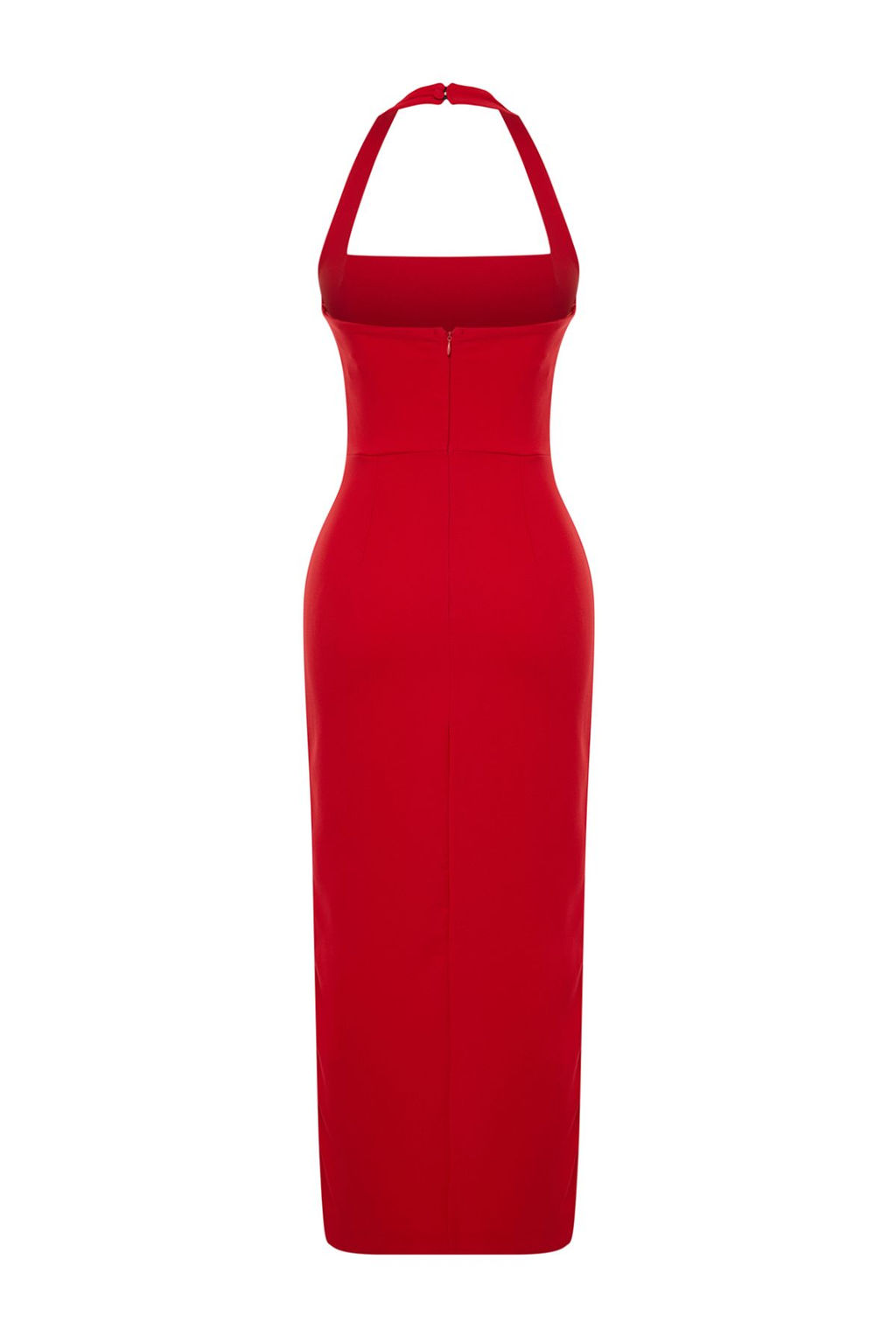 TRENDYOLMILLA Siyah Vucuda Oturan Dokuma Elbise TPRSS24EL00136 фото 15