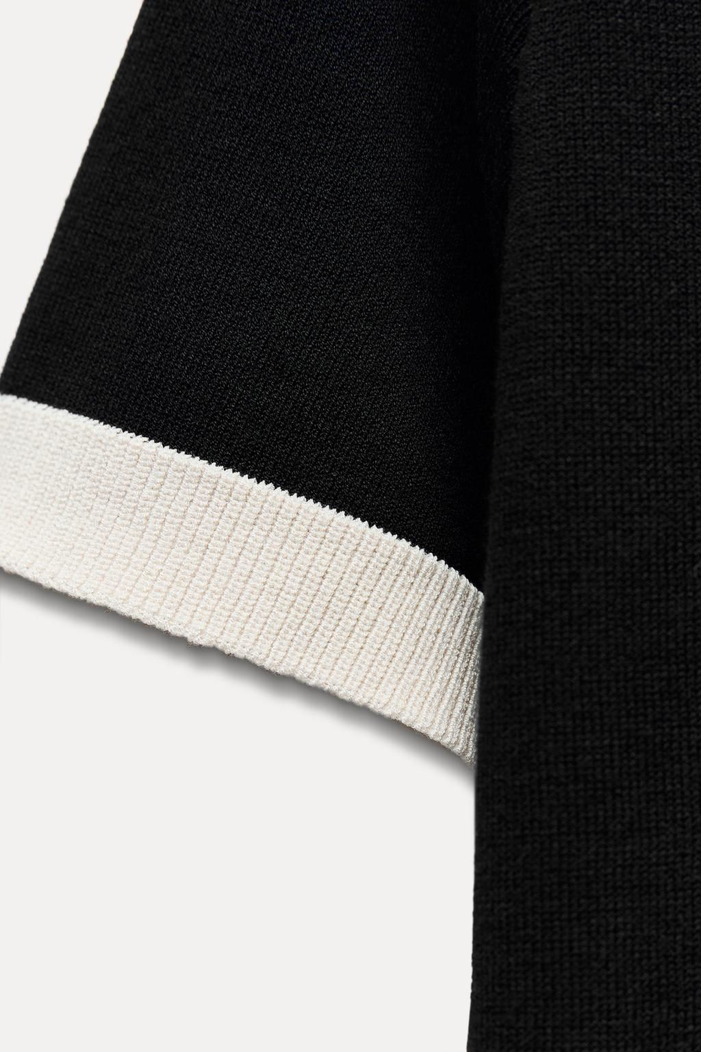 SHORT PLAIN KNIT DRESS - Zara фото 8
