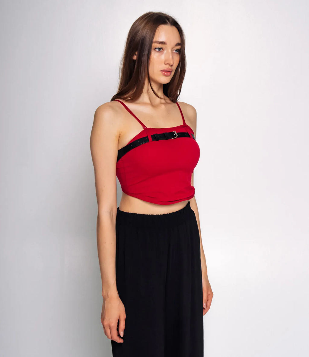 Топ #КТ8866 (1), красный