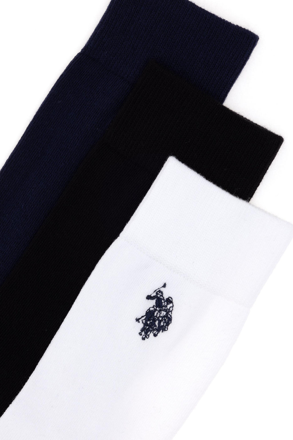 Мужские белые носки сокетов Неожиданная скидка в корзине - U.s. polo assn фото 2