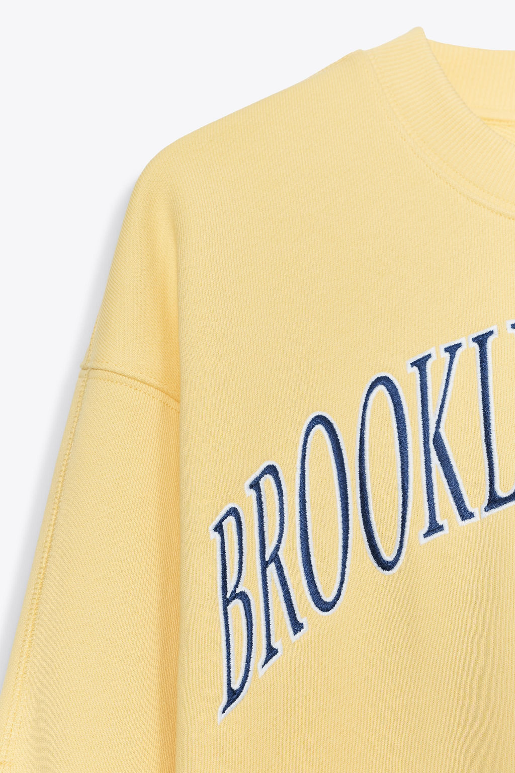 EMBROIDERED SLOGAN PLUSH SWEATSHIRT - Zara фото 22