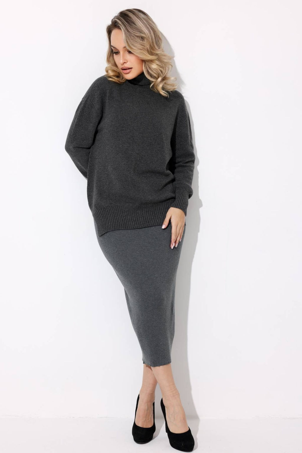 Юбка SK 1888_Grey/Серый