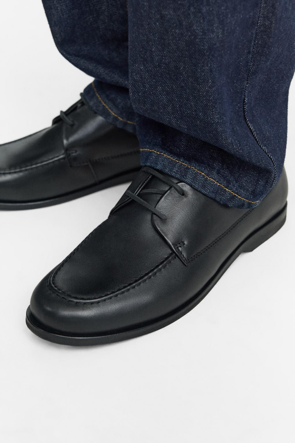 LEATHER SHOES - LIMITED EDITION - Zara фото 4