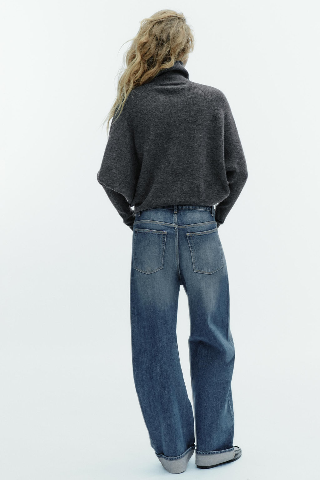 BATWING SLEEVE KNIT JUMPER - Zara фото 5