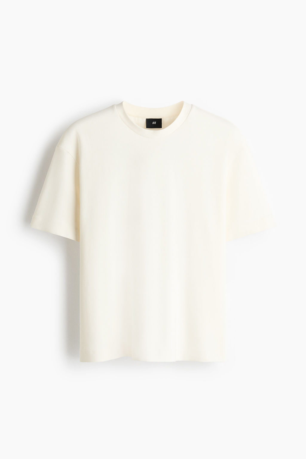 Camiseta interlock Loose Fit - H&m фото 4