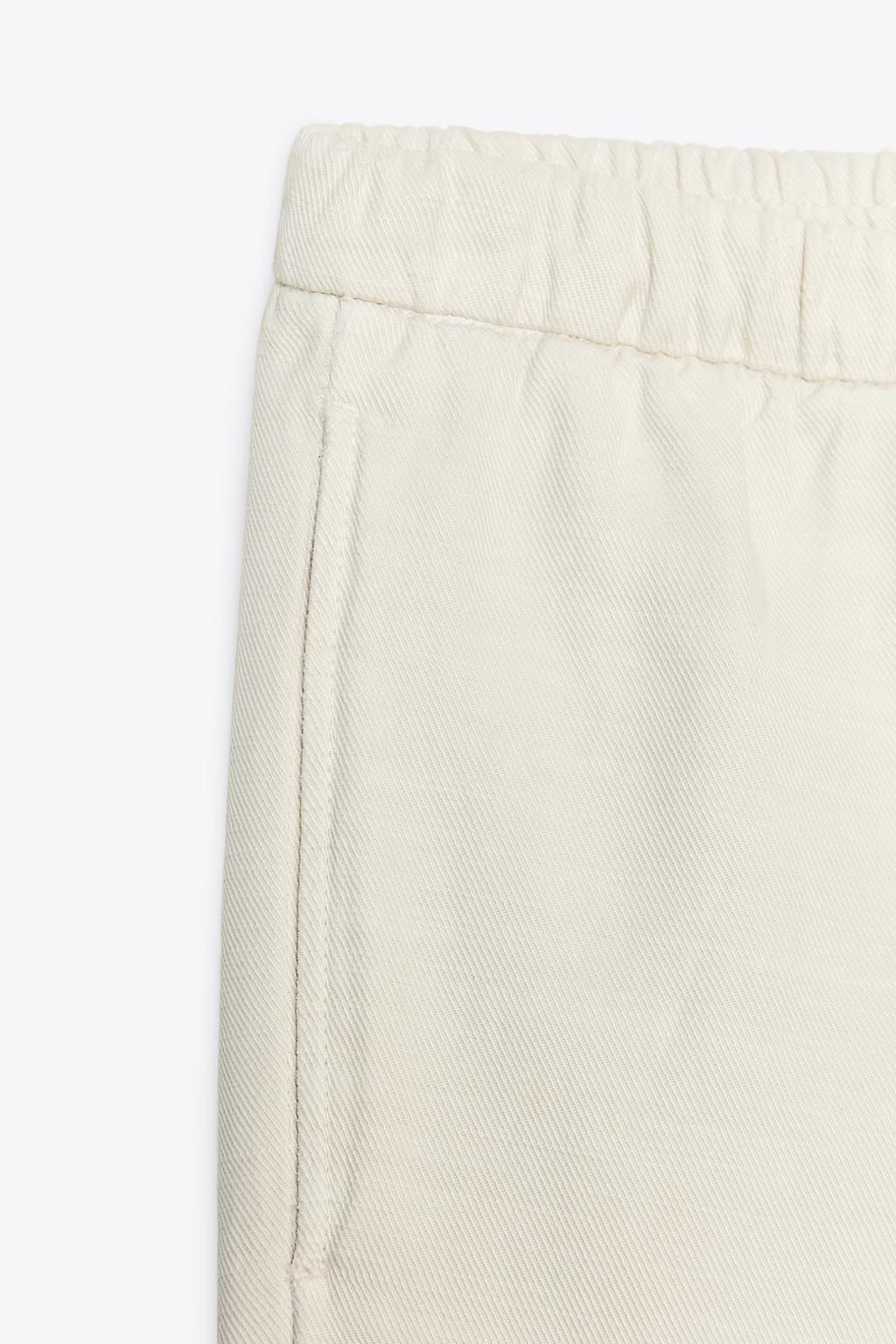 ZW COLLECTION JOGGER TROUSERS - Zara фото 9