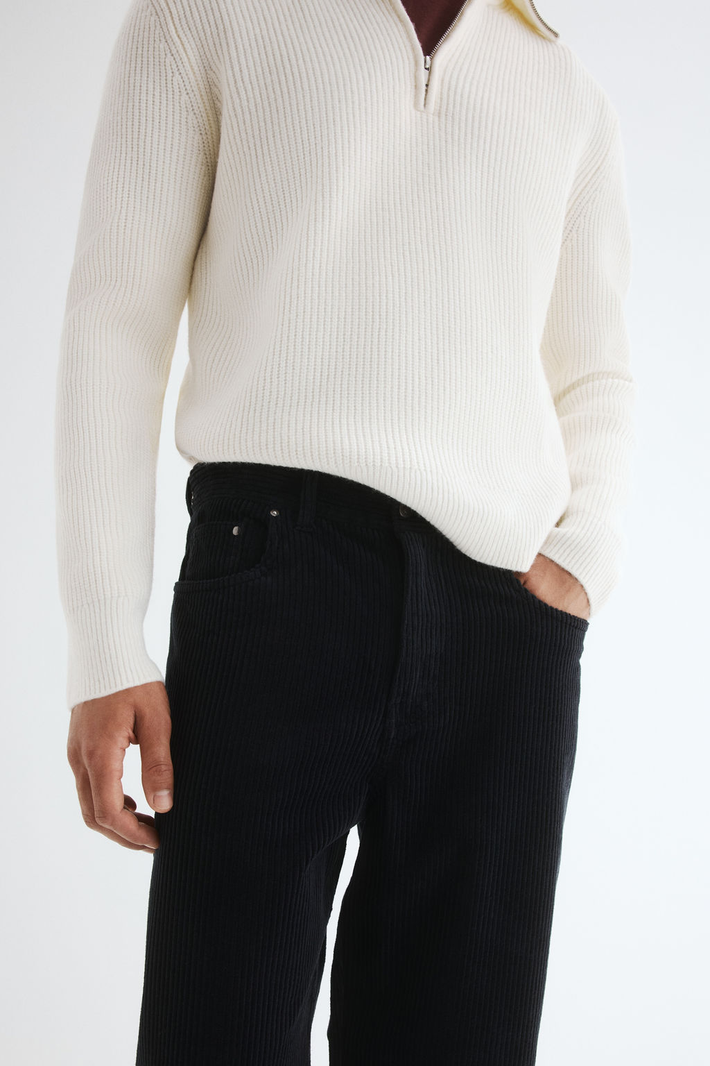 Pantal?n de pana Relaxed Fit - H&m фото 6