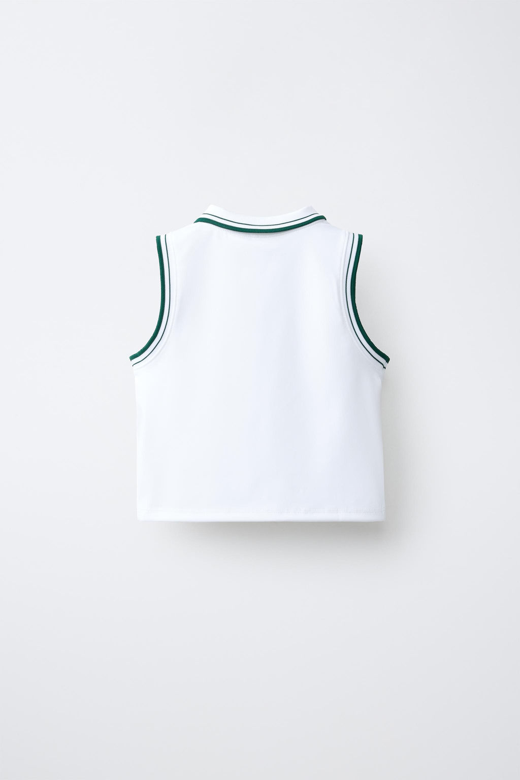 POLO TEXTO VIVOS CONTRASTE / Blanco - Zara фото 8