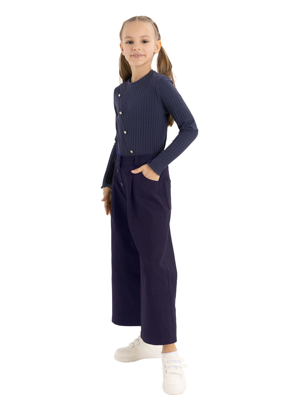 Брюки д/дев. О66233 - Карамелли фото 11