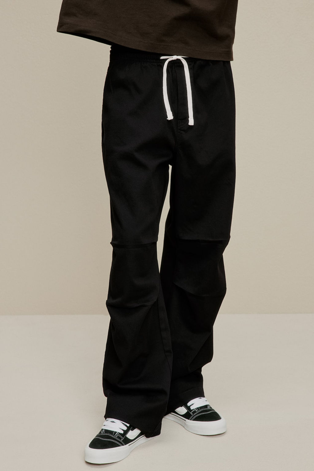 Pantalon de sarga Loose Fit - H&m фото 3