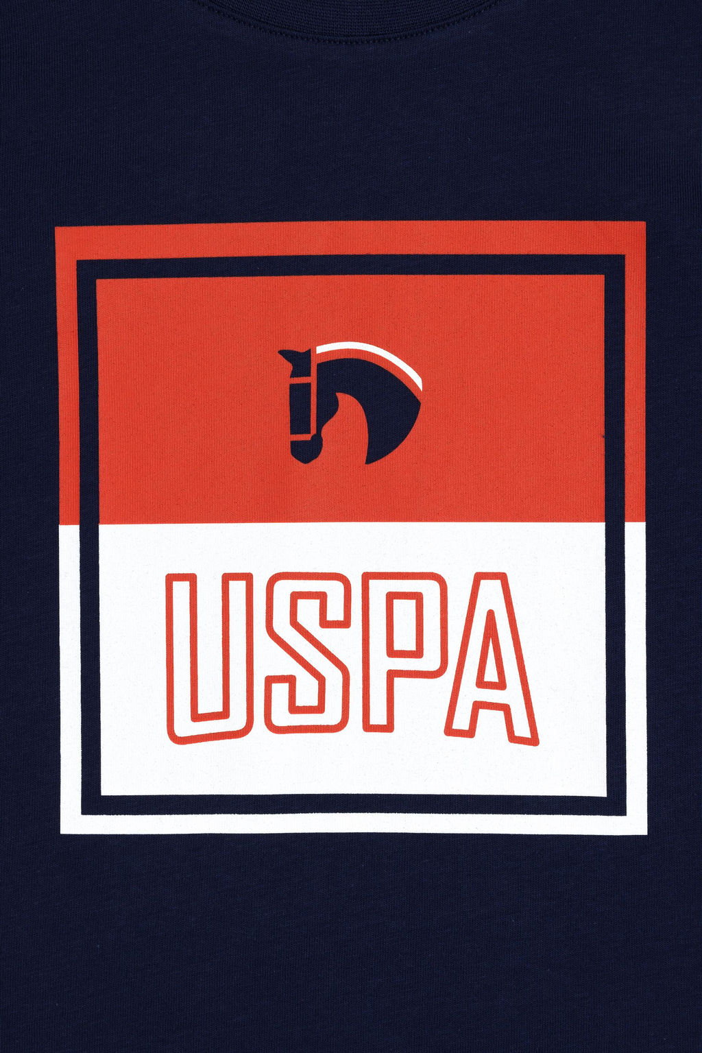 Футболка U.S. Polo Assn для мальчиков хлопок темно-синяя фото 6