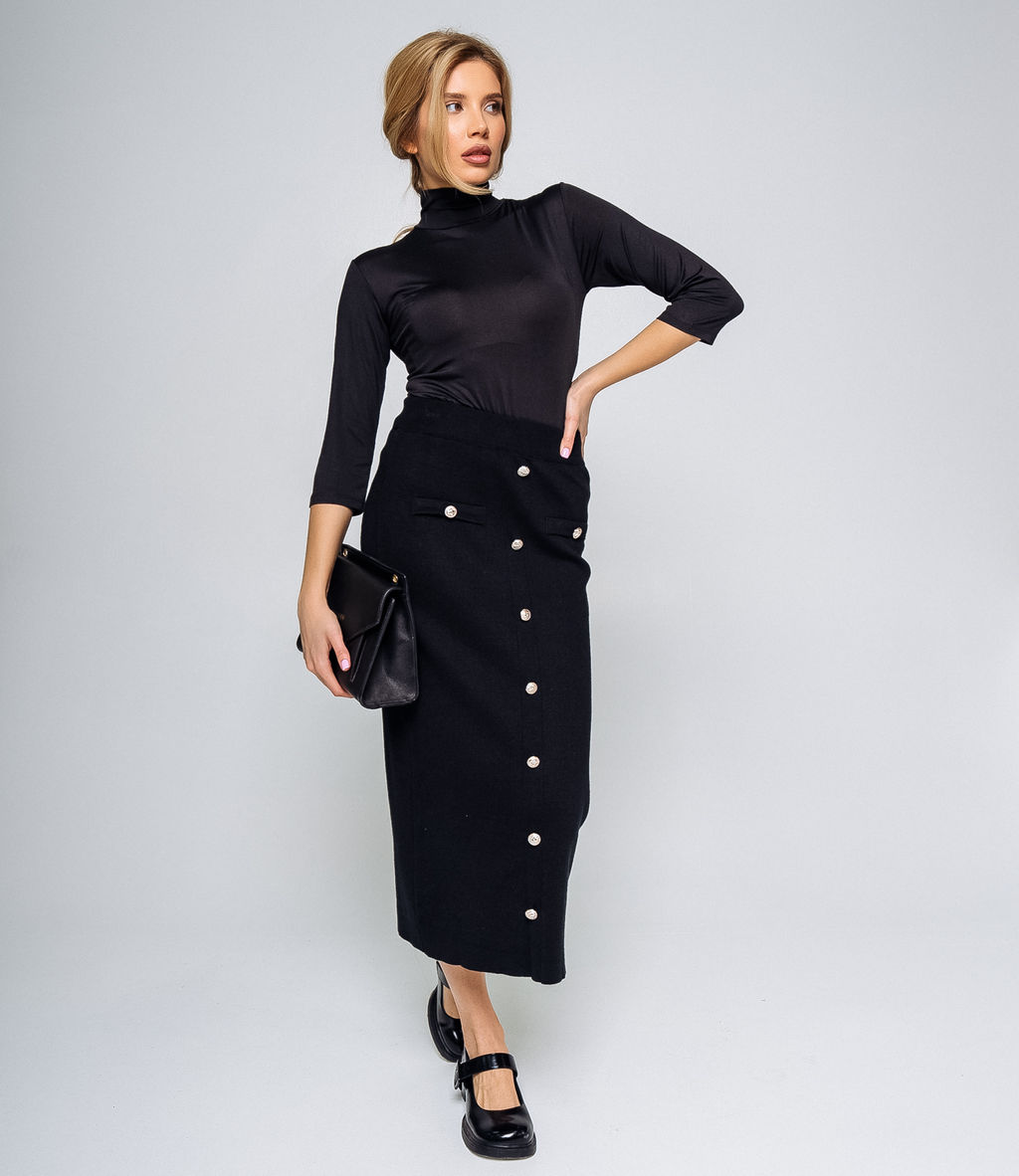 Водолазка #889 (1), черный - Dommod фото 5