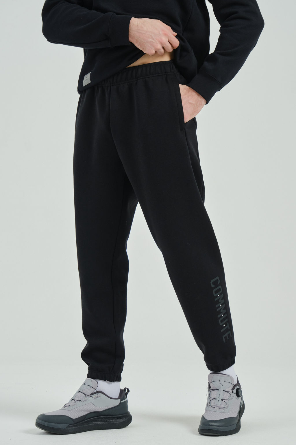 Брюки трикотажные Черный