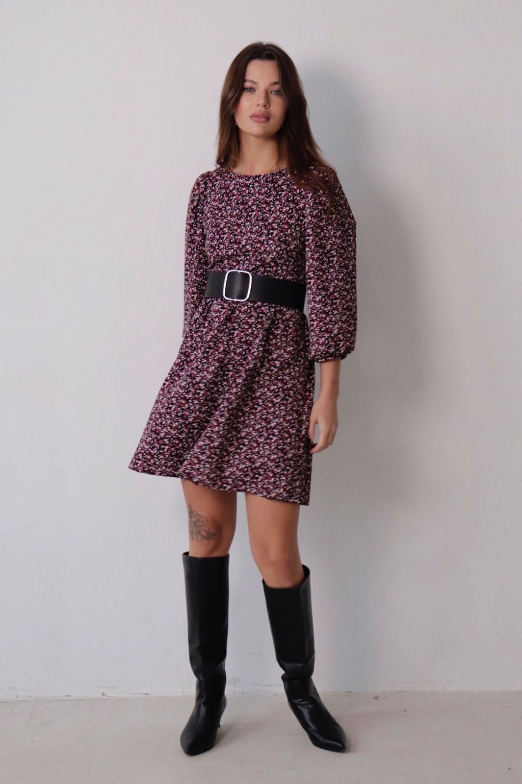 Платье с присборенной юбкой - Martichelli фото 19