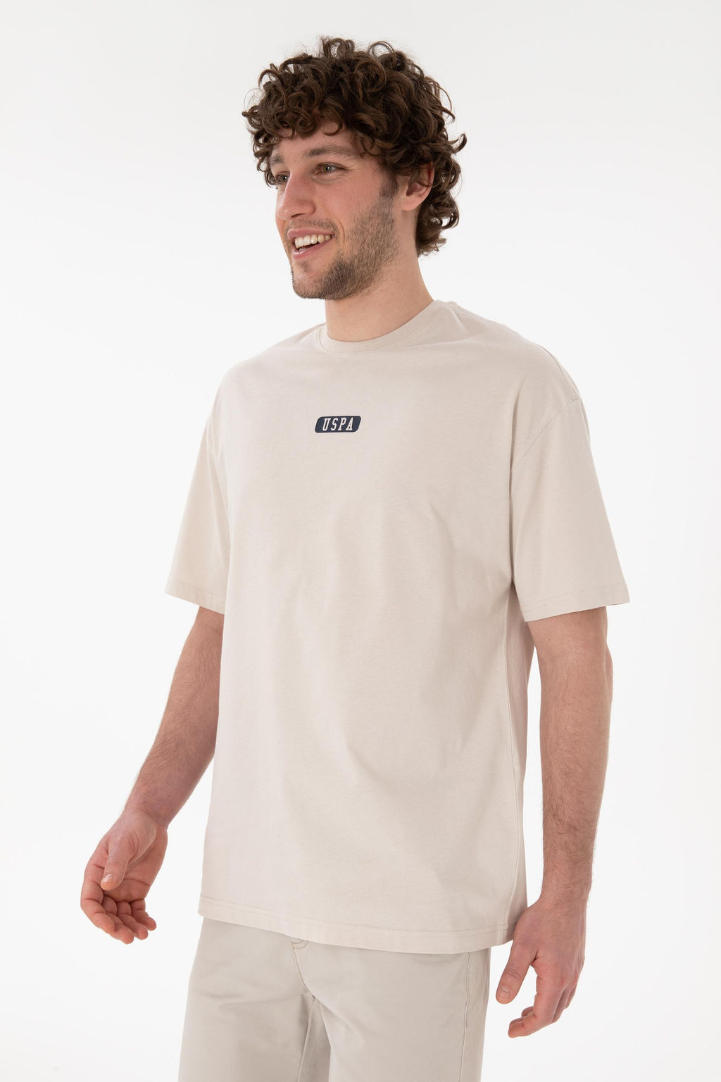 Erkek Oversize Fit Bisiklet Yaka Ta_ Ti__rt Sepette S_rpriz _ndirim - U.s. polo assn фото 2