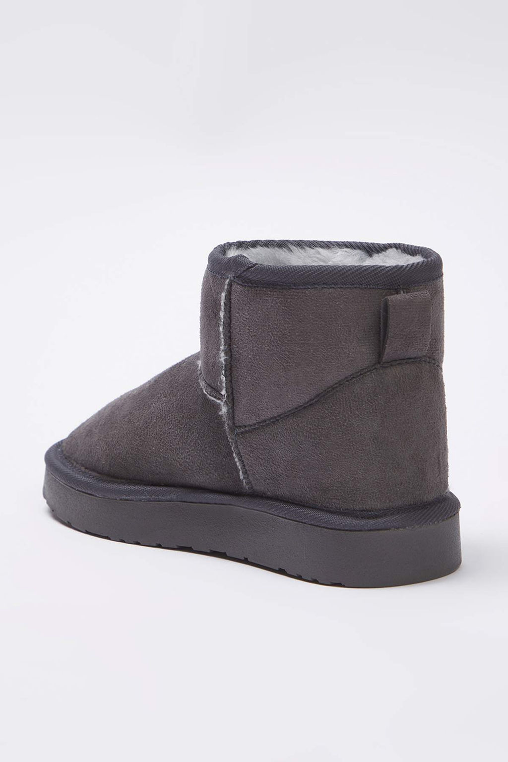 Taba Ici Kurklu Yuvarlak Burun Duz Flatform Topuklu Kad?n Bot TAKAW26BO00001 - Trendyolmilla фото 35