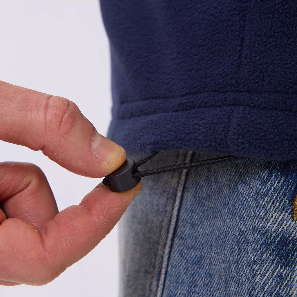 RODOS Толстовка на молнии мужская флис М-321 Синий  фото 7