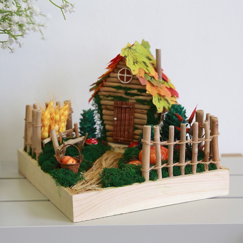 Искусственное растение Blumentag ALT-01 Декоративные элементы Листья клена 8 х 7 см 5 х 25 шт. 01  фото 3