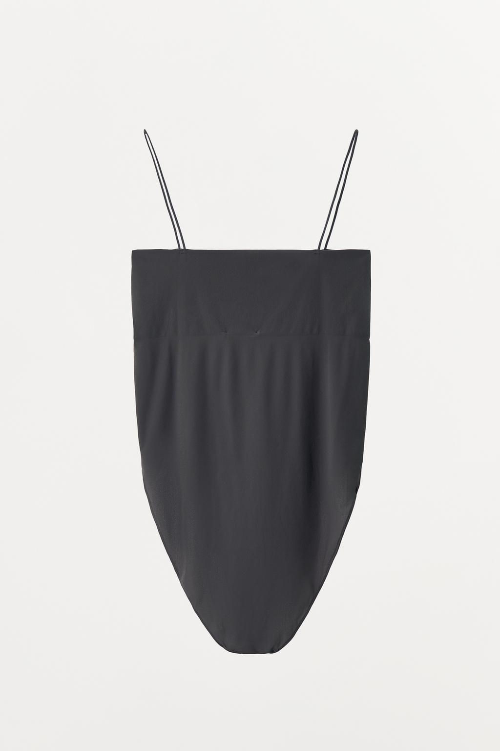 STRAPPY BODYSUIT WITH POLYAMIDE - Zara фото 6